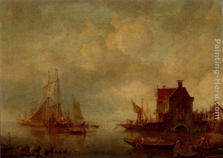Pieter Christian Dommerson Preparing To Set Sail